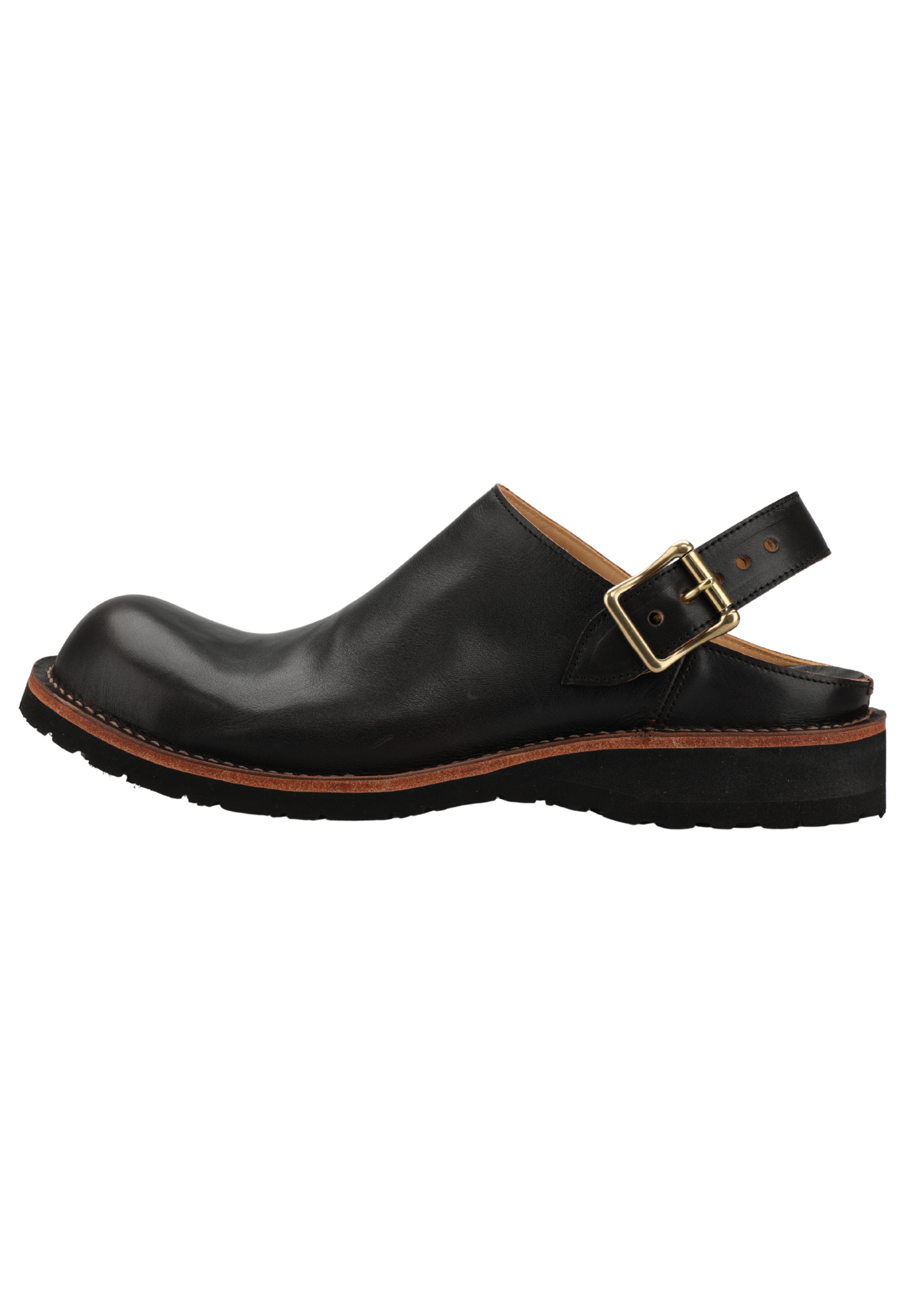 ヒラキヒミ。×MYIN / HORSEHIDE sabot sandals 【SABORIGIMI-M】