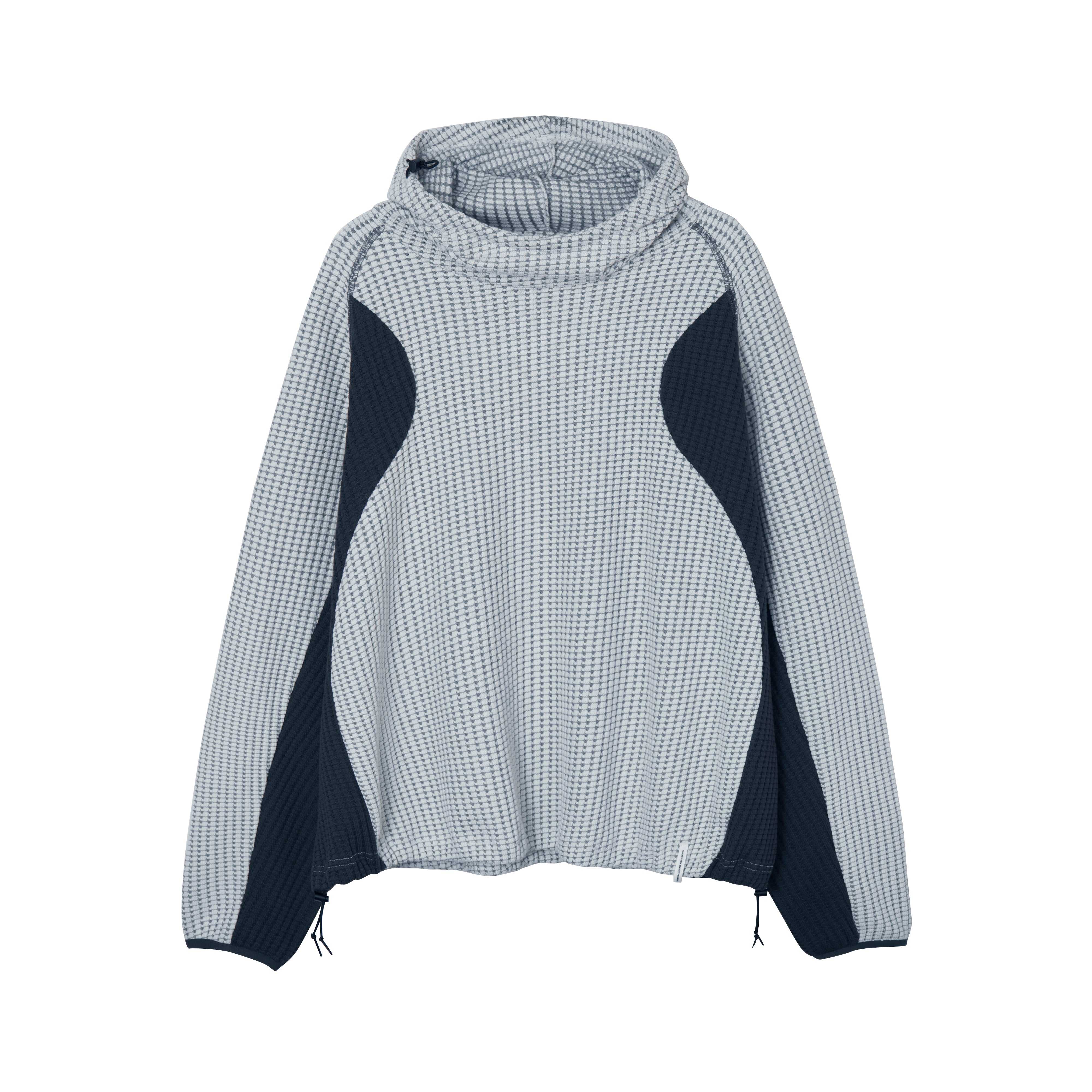 MAGIC STICK / RAVERS WAFFLE PONCHO HOODIE