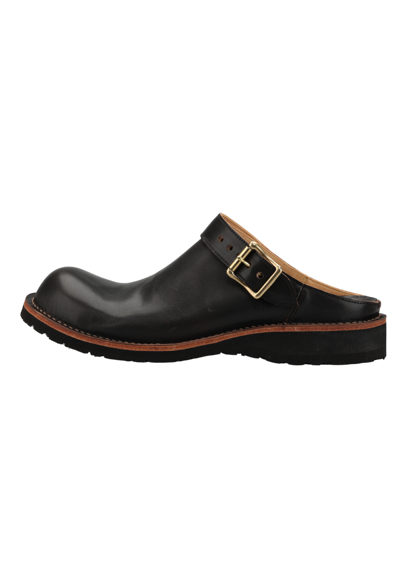 ヒラキヒミ。×MYIN / HORSEHIDE sabot sandals 【SABORIGIMI-M】