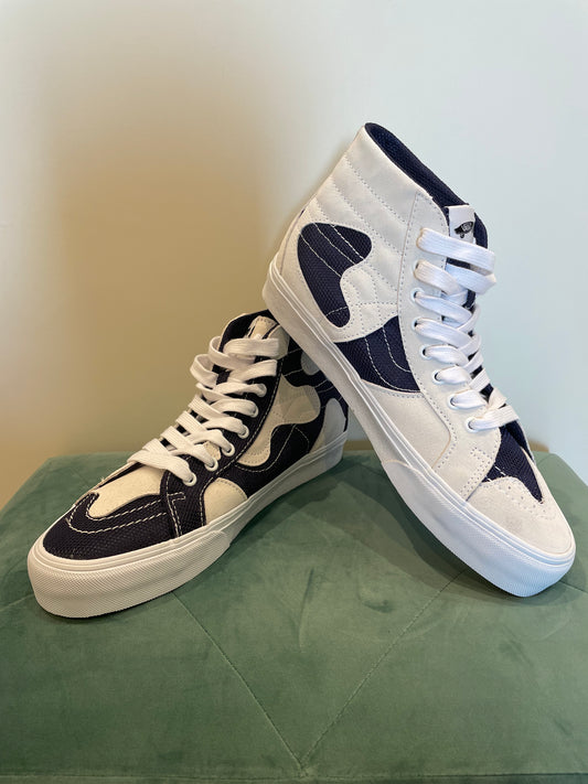 VANS / VAULT SK-8 HI WP VR3 LX (TRUE WHITEL/NAVY MULTI)