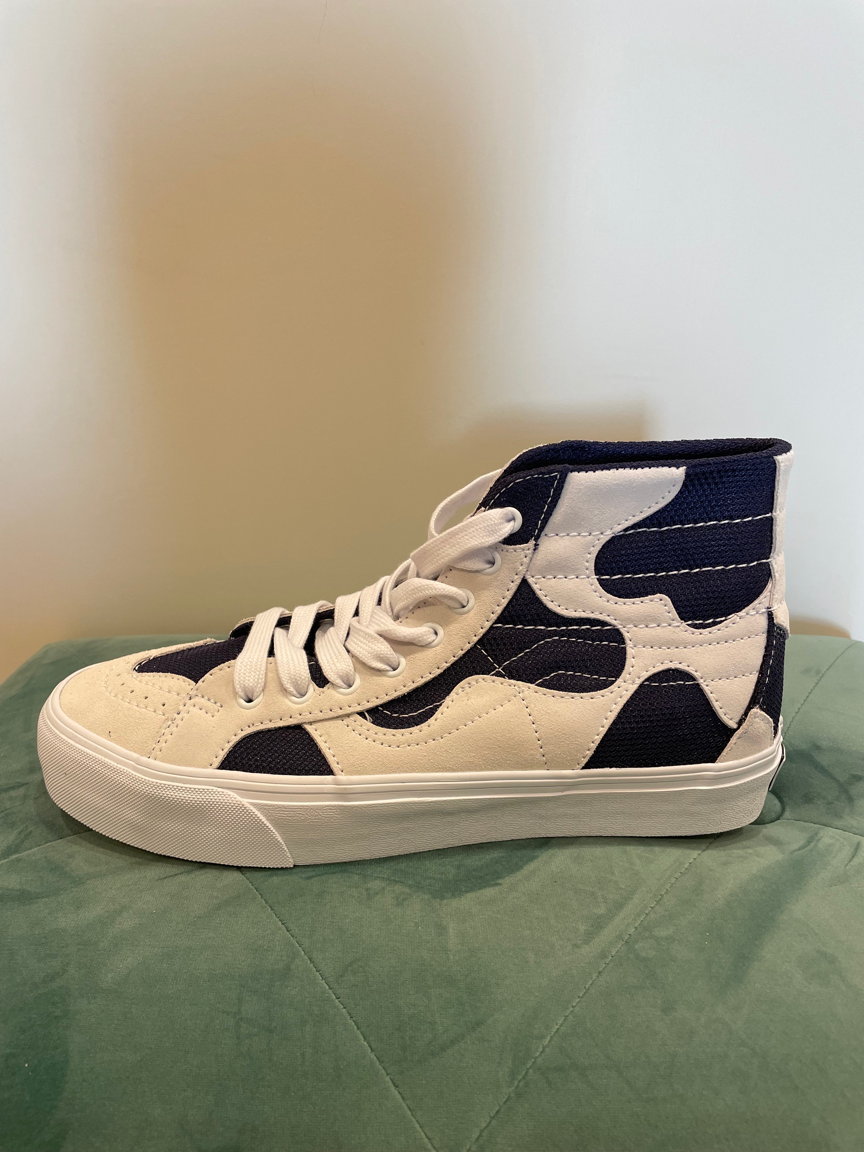 VANS / VAULT SK-8 HI WP VR3 LX (TRUE WHITEL/NAVY MULTI)