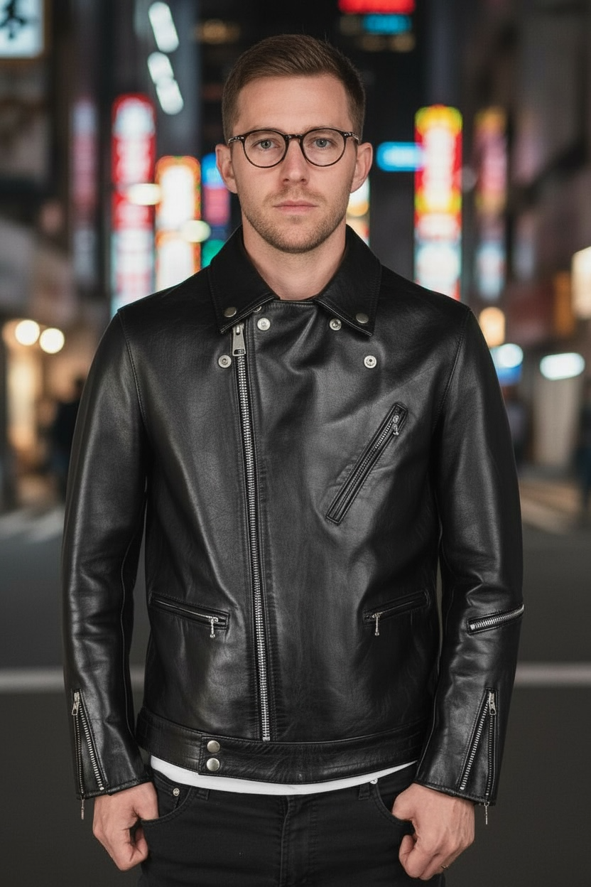 MYIN / HORSEHIDE UK RIDERS JACKET 【FUJIN】