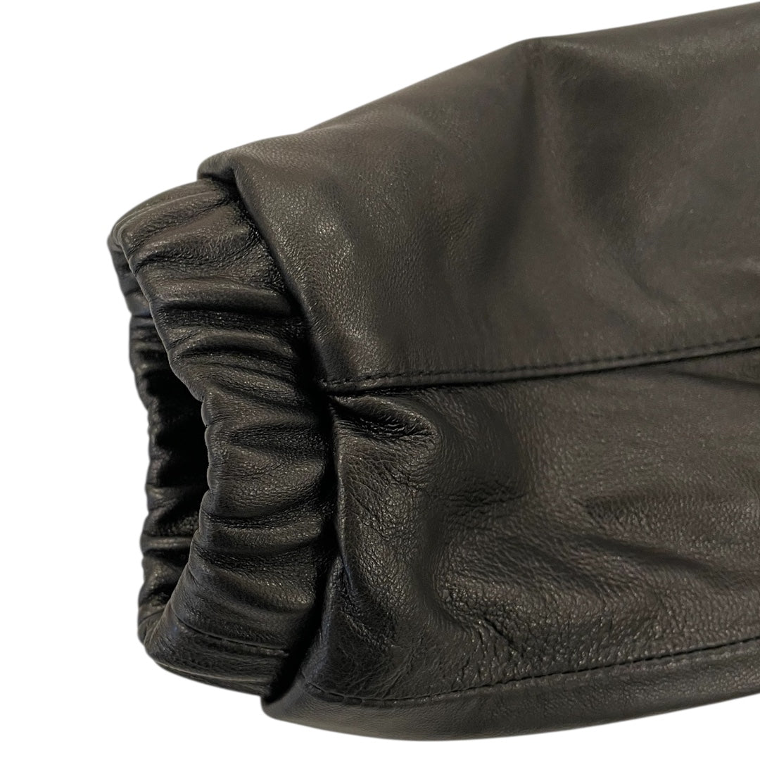MYIN / SHEEPSKIN LEATHER COACH JACKET【HEAD QUARTERS】