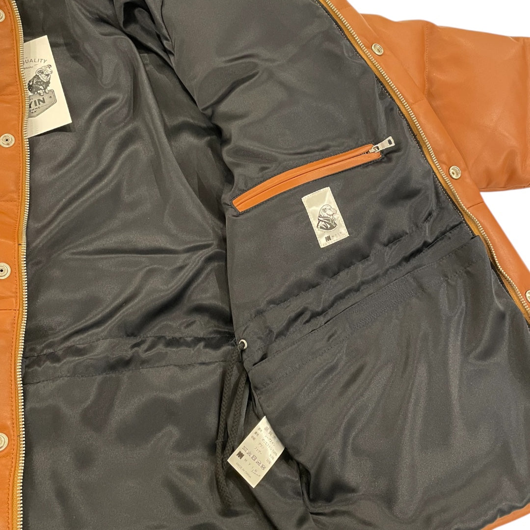 MYIN.homme / SHEEPSKIN LEATHER DOWN JACKET【2nd HERO】
