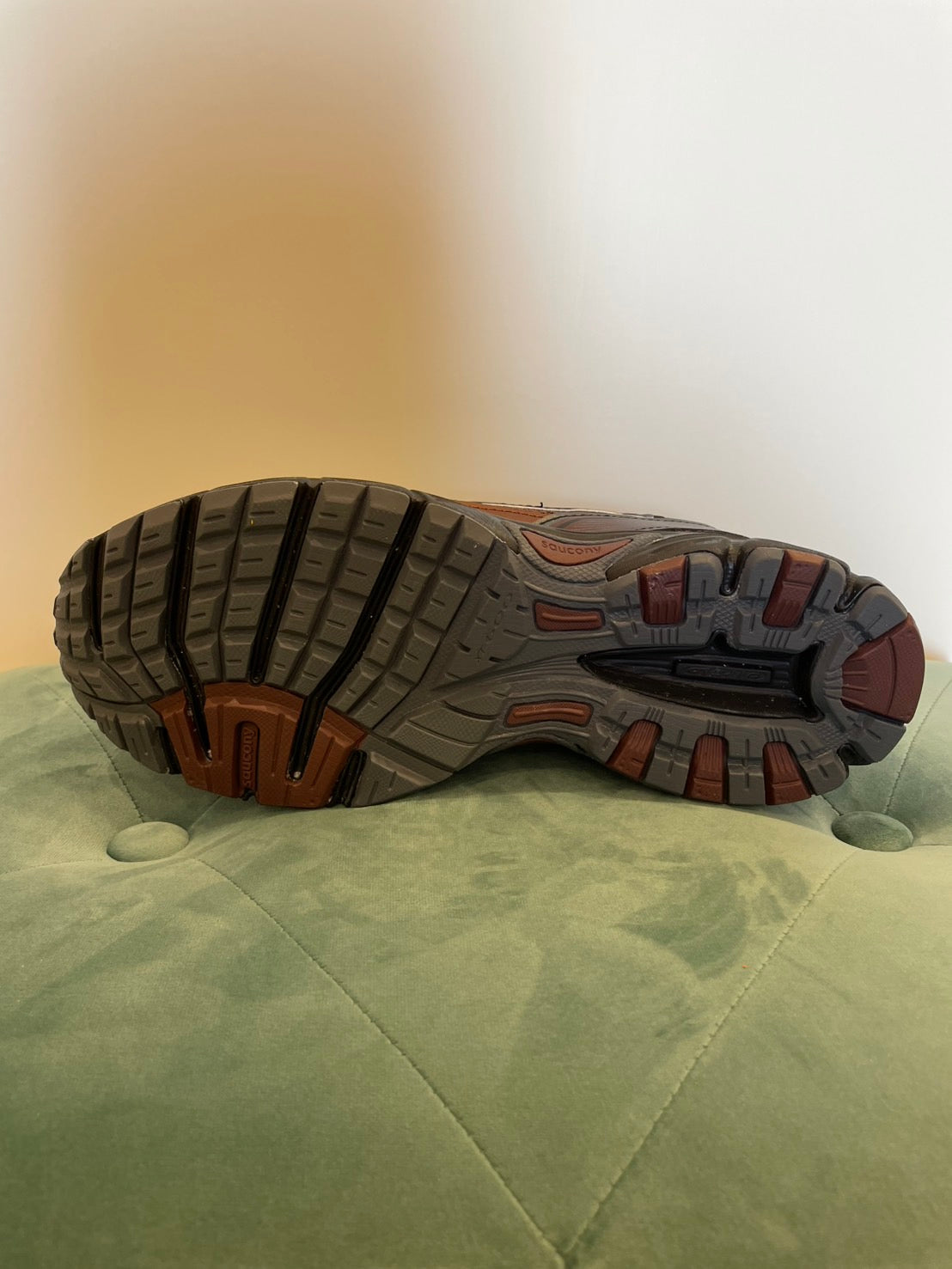 SAUCONY RIDE MILLENNIUM　(BROWN/METALLIC BRUN)