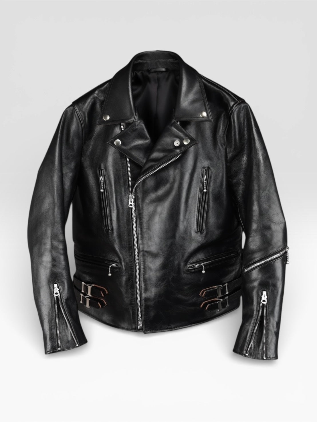 【makuake先行販売】MYIN.homme / HORSEHIDE UK RIDERS JACKET "RAIJIN"